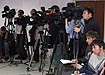 журналисты камеры пресс-конференция|Фото: Накануне.RU