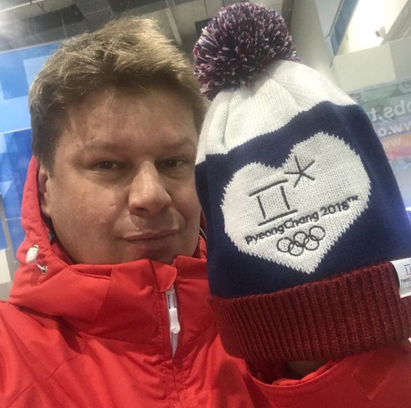 Дмитрий Губерниев Пхенчхан-2018|Фото:instagram.com/guberniev_dmitry