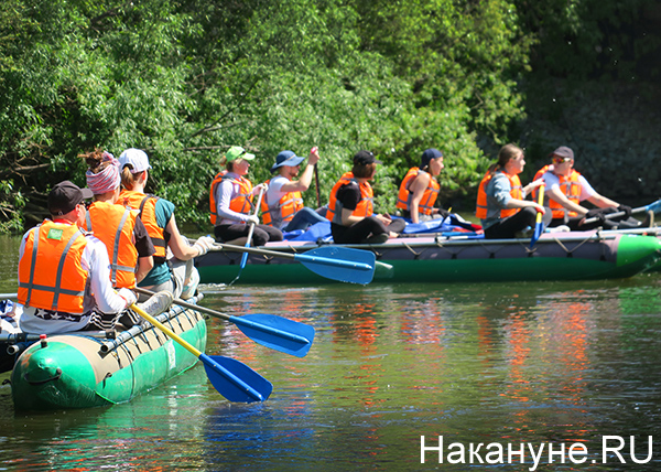 сплав по реке Исеть|Фото: Накануне.RU