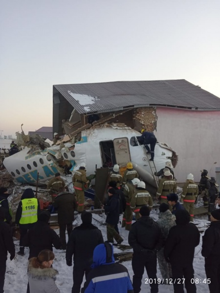 Крушение самолета Fokker-100 авиакомпании 