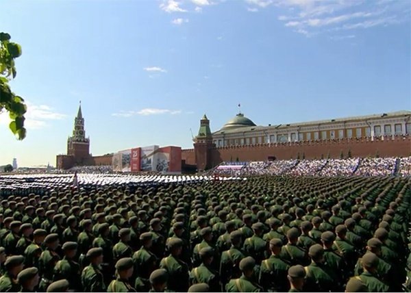 Парад Победы 24.06.20 в Москве.|Фото: телеканал 360
